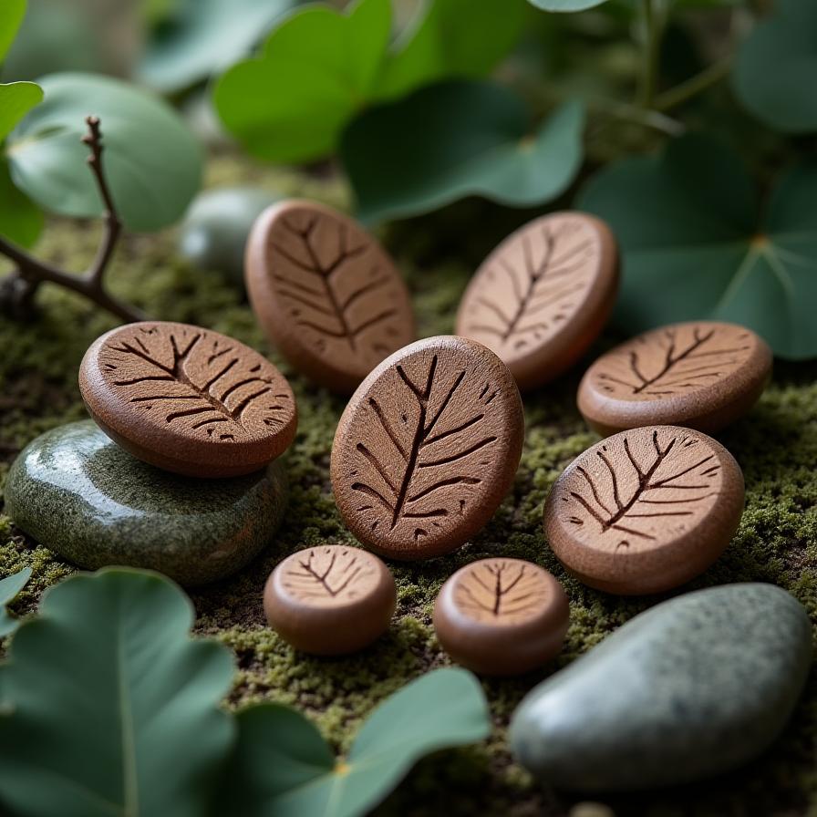 Biophilic and nature-inspired wooden jewelry designs